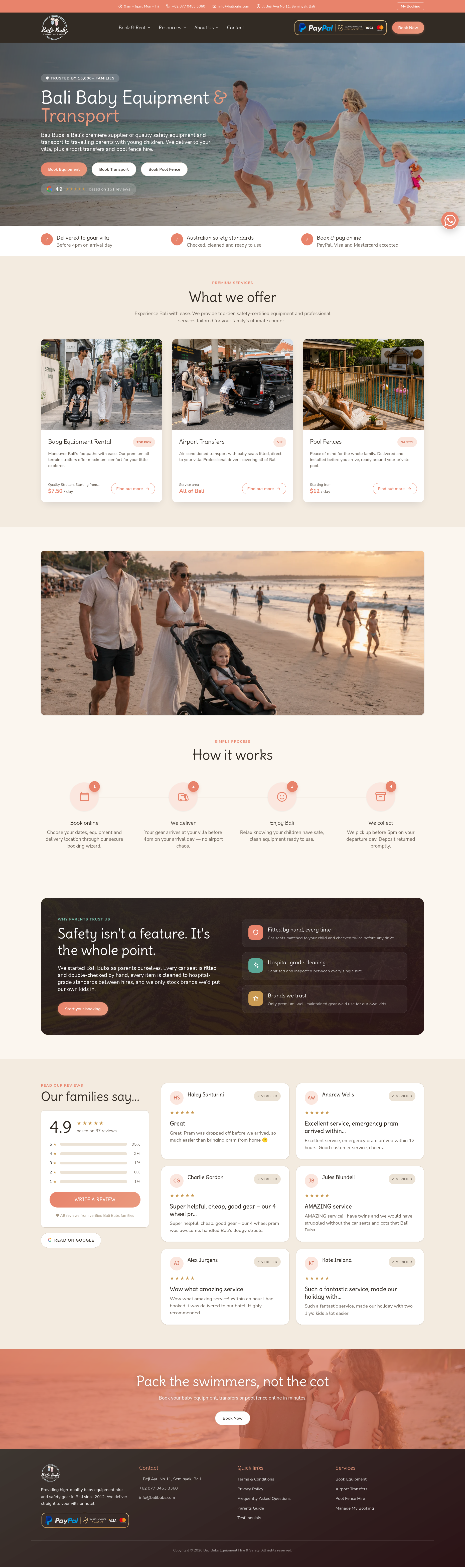 Bali Bubs website